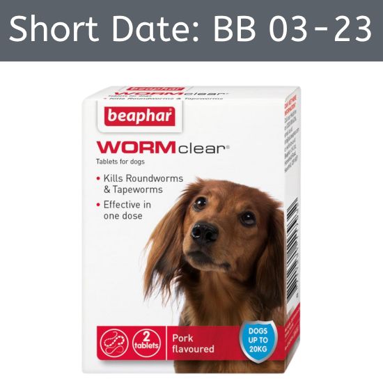 Beaphar WORMclear Dog Tablets 2pk [BB 03-23]