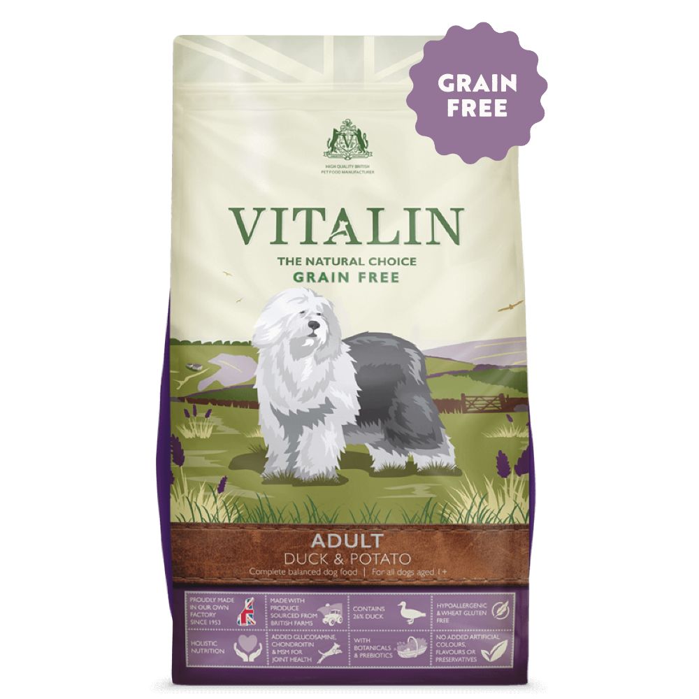 VITALIN Grain Free Adult Duck & Potato Recipe