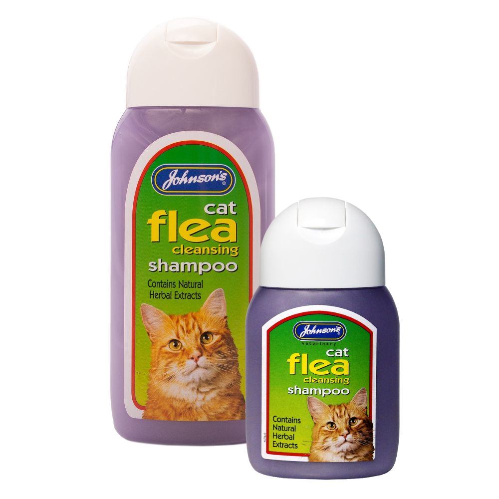 Johnsons Cat Flea Cleansing Shampoo