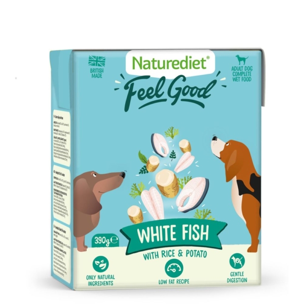 Naturediet Feel Good White Fish Recipe 18x390g