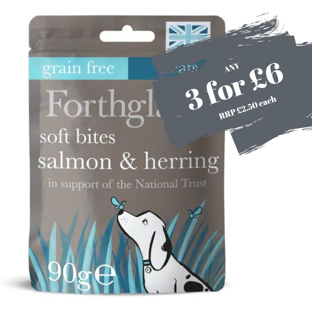 Forthglade Soft Bites Salmon with Herring 90g