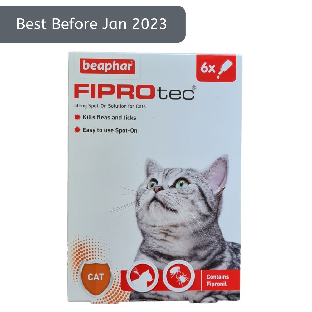 Beaphar FIPROtec Cat Spot On 6pk [BB 01-23]