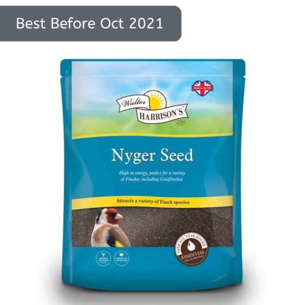 Walter Harrisons Nyger Seed 2kg [BB 10-2021]