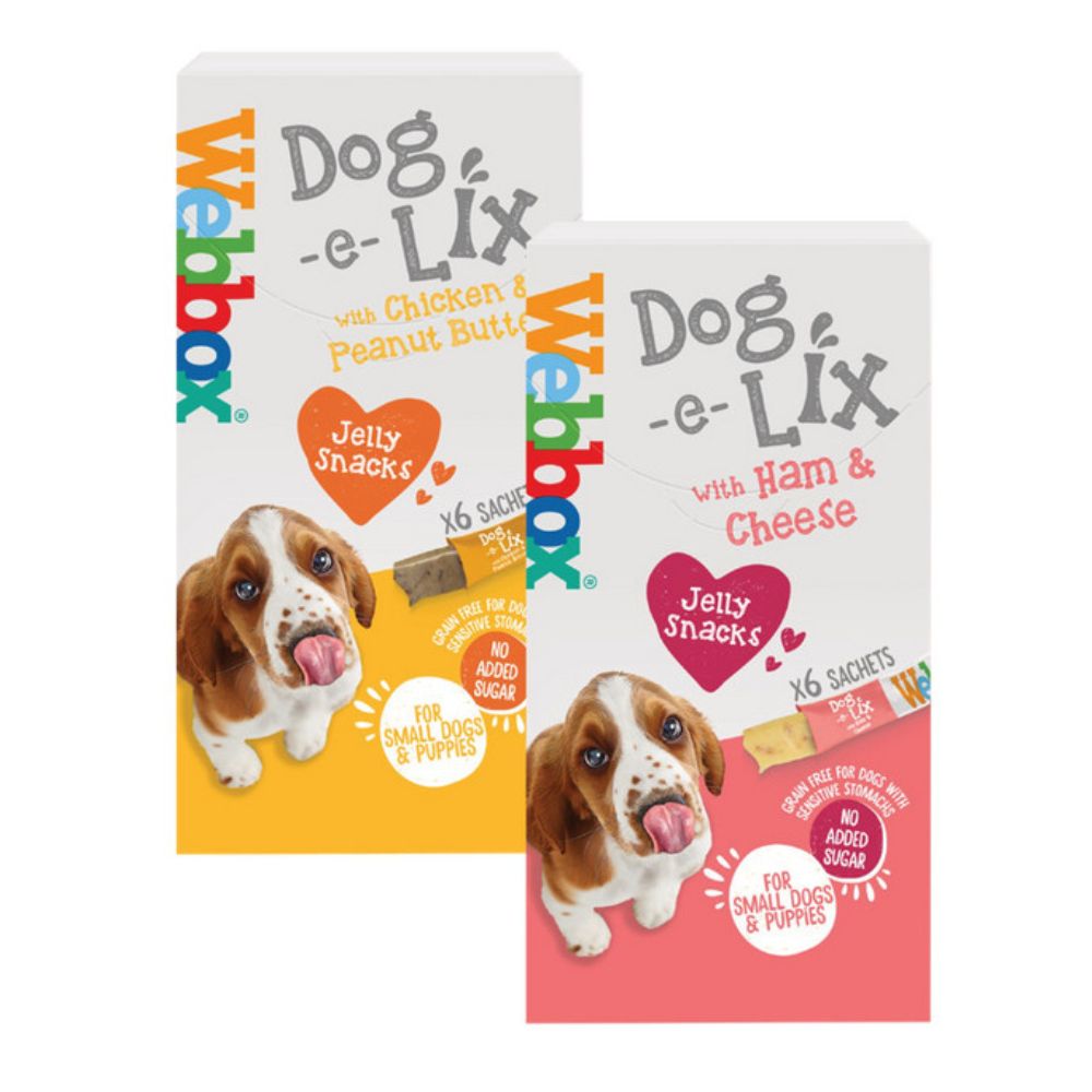Webbox Dog e Lix Jelly Snacks x6 Sachets
