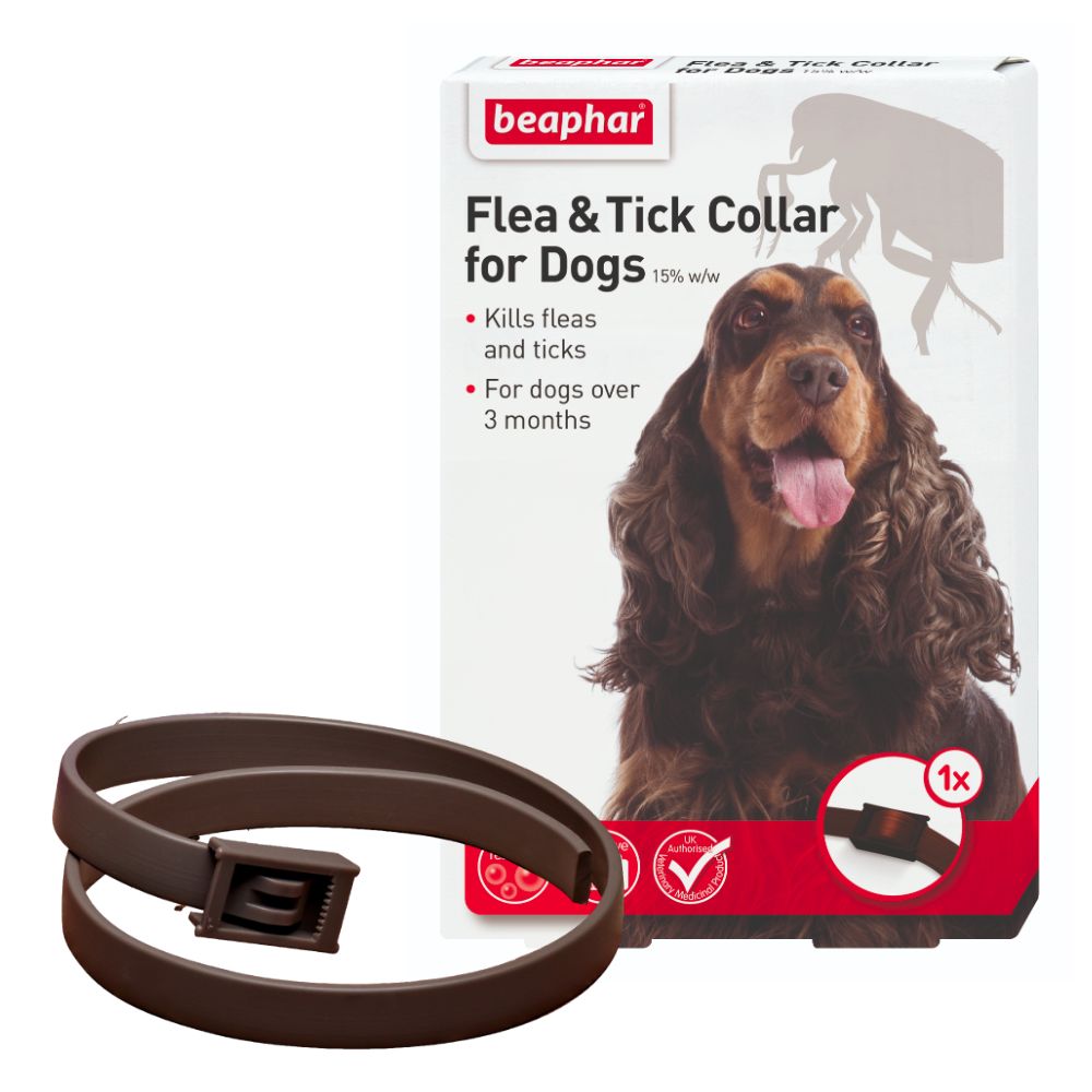 Beaphar Flea & Tick Collar for Dogs 65cm