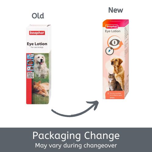 Beaphar Eye Lotion 50ml Packaging Change