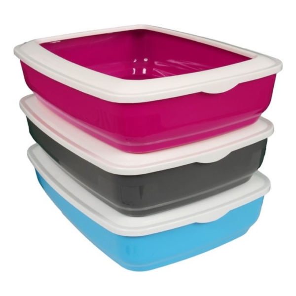 Cat Litter Tray with Rim 50cm