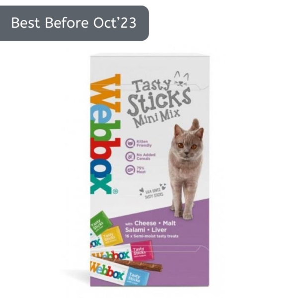 Webbox Tasty Sticks Mini Mix 16pcs [BBE 10-23]