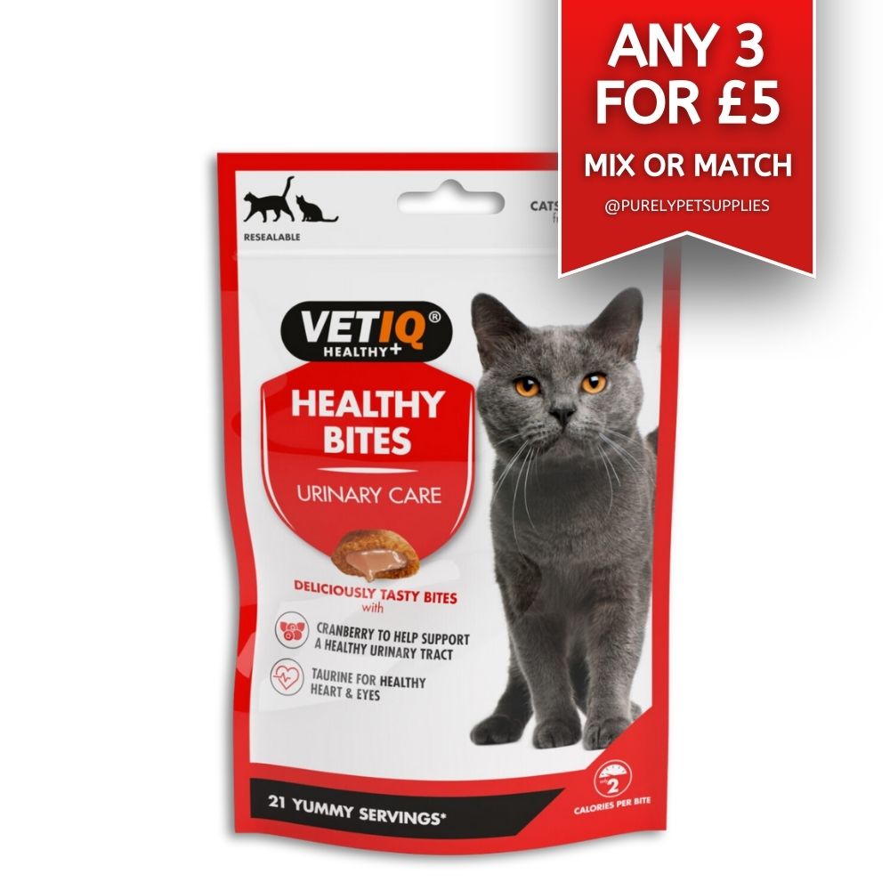 VetIQ Healthy Bites Urinary Care Cat Treats 65g