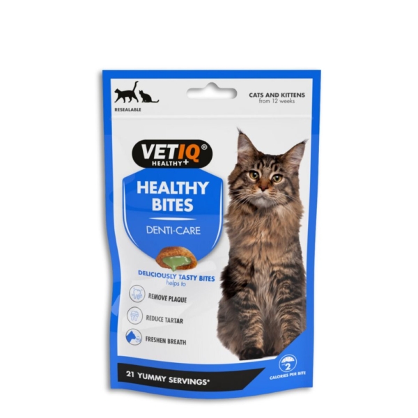 VetIQ Healthy Bites Cat Denticare Breath & Dental