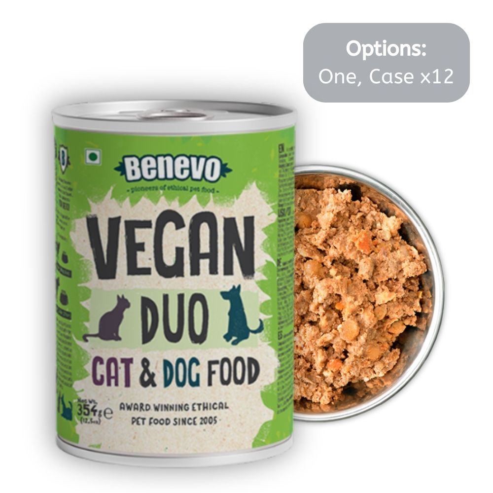 Benevo Vegan Duo Tins for Cats & Dogs 354g