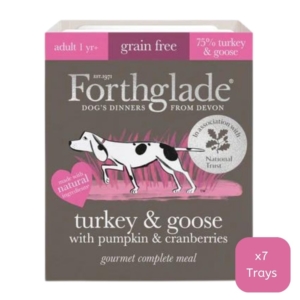 Forthglade Gourmet Trays Turkey & Goose 7x395g