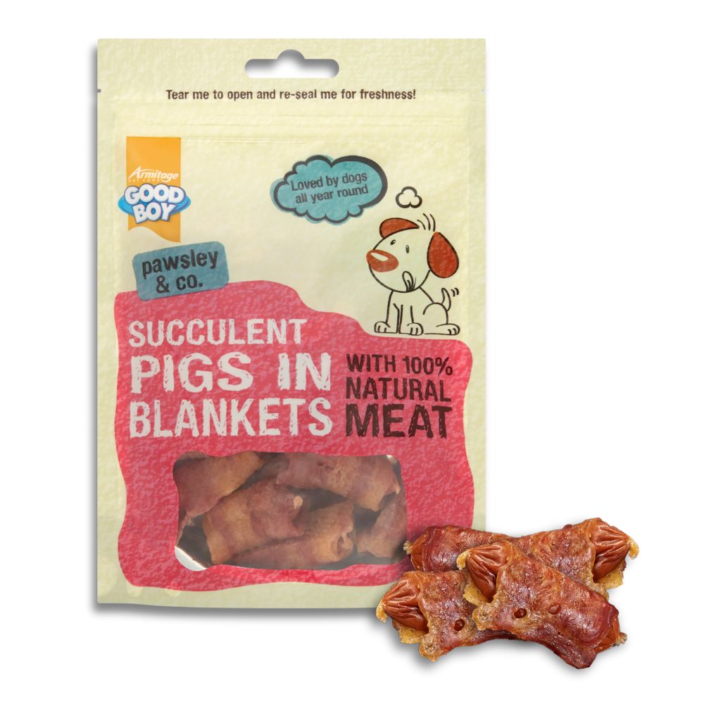 Good Boy Succulent Pigs in Blankets 80g