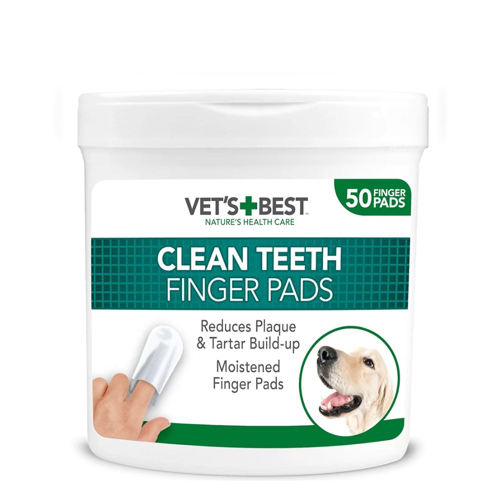 Vet’s Best Clean Teeth Finger Pads 50pcs