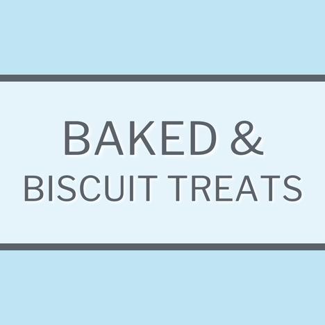 Dog Treats & Snacks Category Image Link Baked & Biscuit Treats