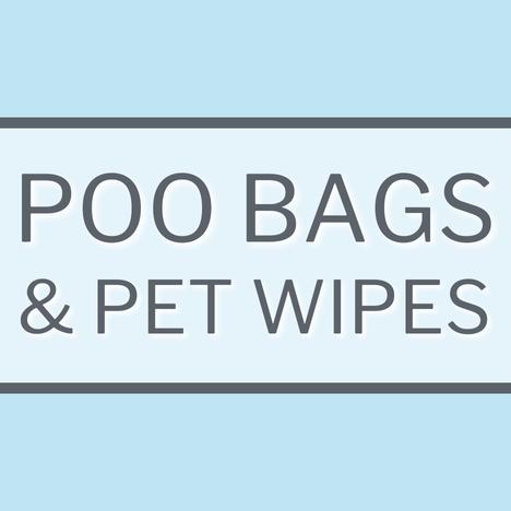 Dog Walking & Training Category Image Link Poo Bags & Pet Wipes