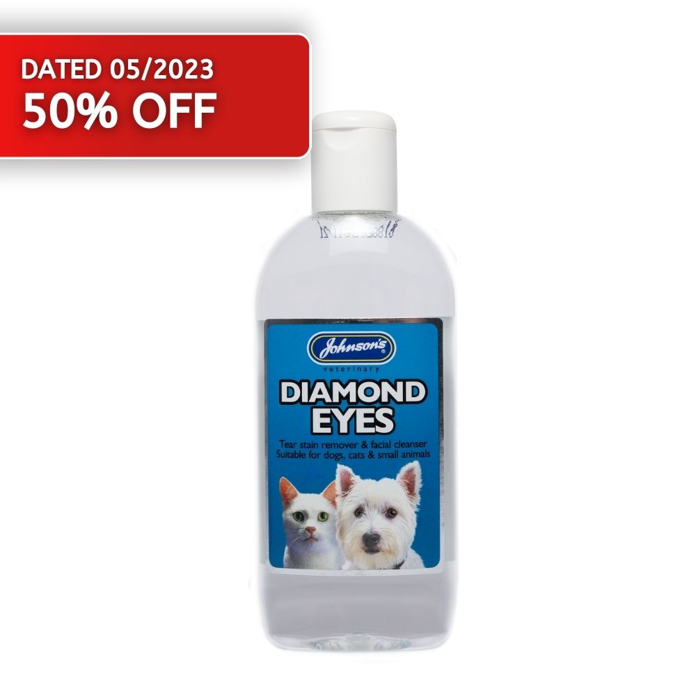 Johnsons Diamond Eyes Tear Stain Remover 125ml Dated 05-2023