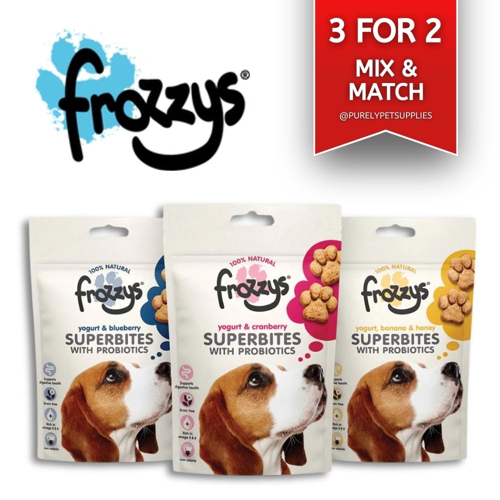 Frozzys Superbites 3 for 2 - Banana & Honey, Cranberry, Blueberry Mix & Match
