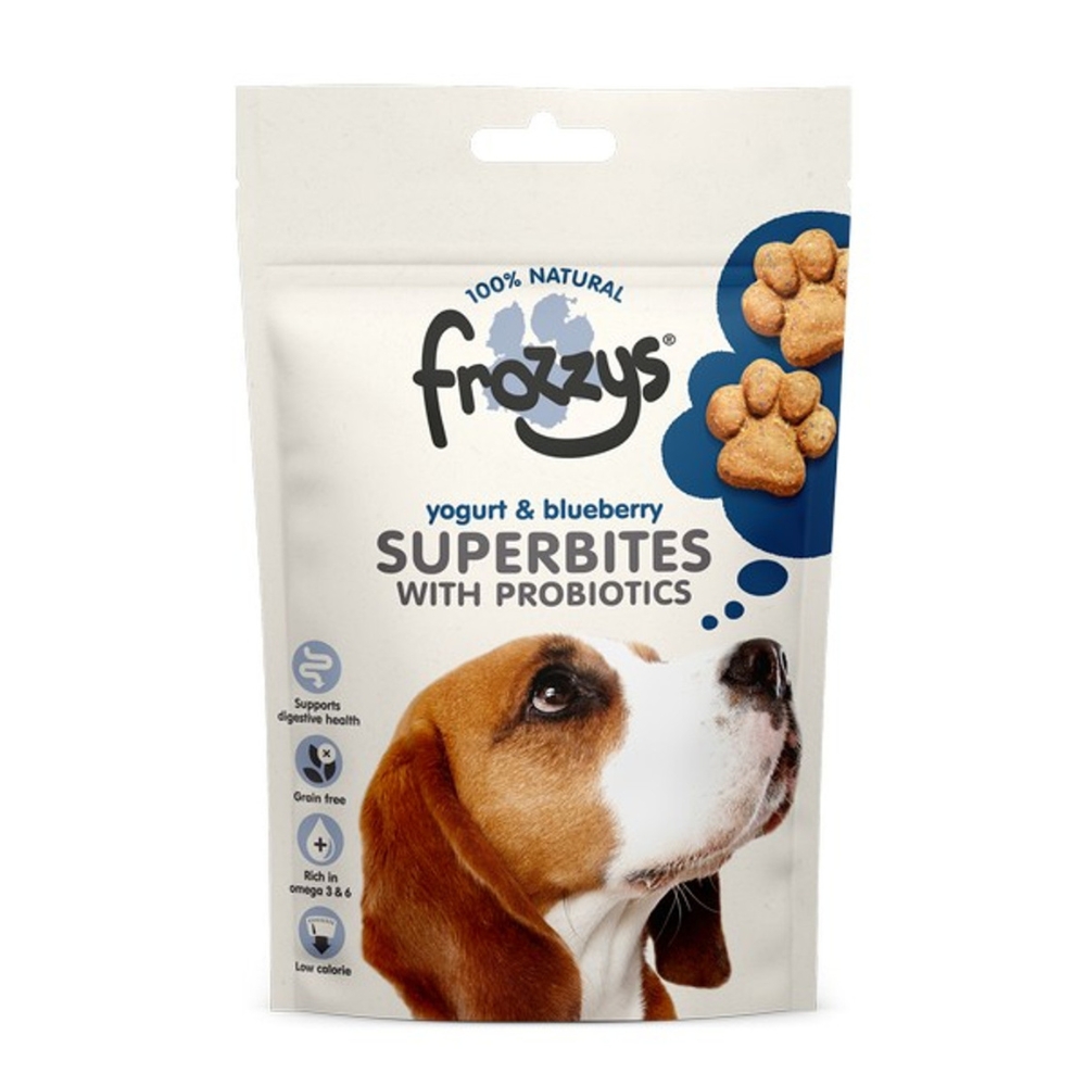 Frozzys Probiotic Superbites Yoghurt & Blueberry 100g