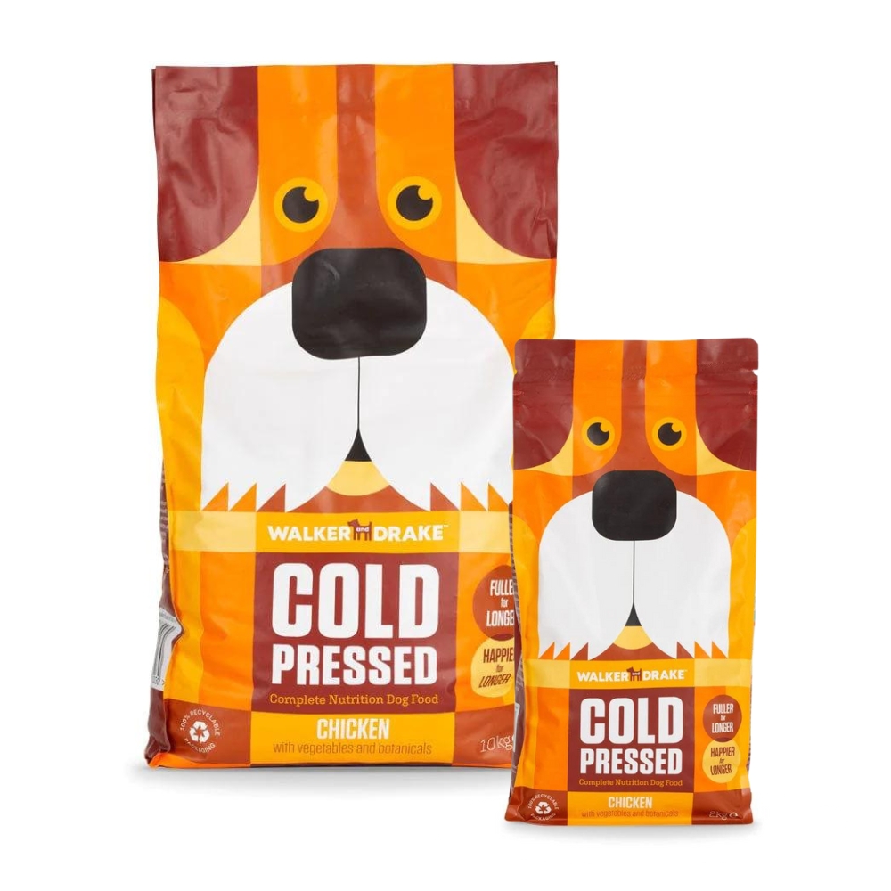Walker and Drake Cold Pressed Dog Food Chicken Recipe
