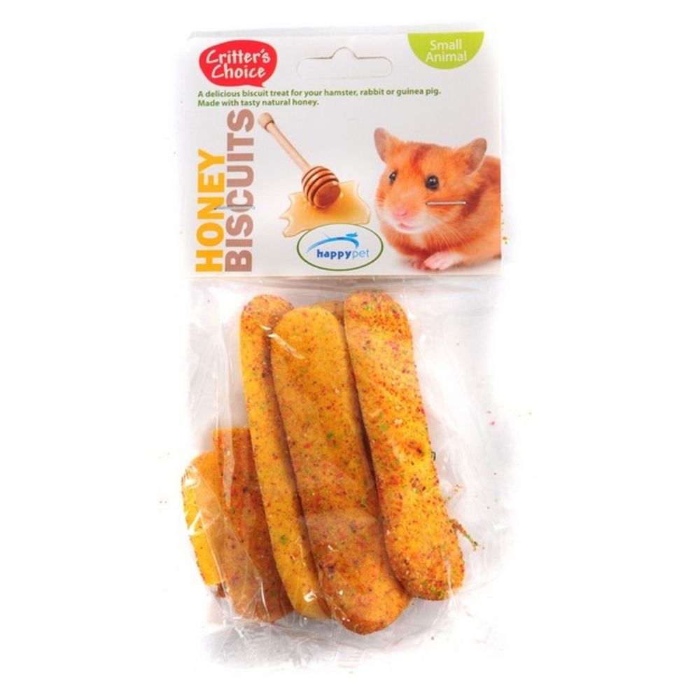Critters Choice Honey Biscuits Treats 50g