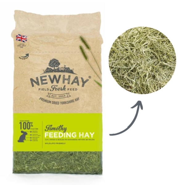 NEWHAY Pure Timothy Hay Bale 1kg