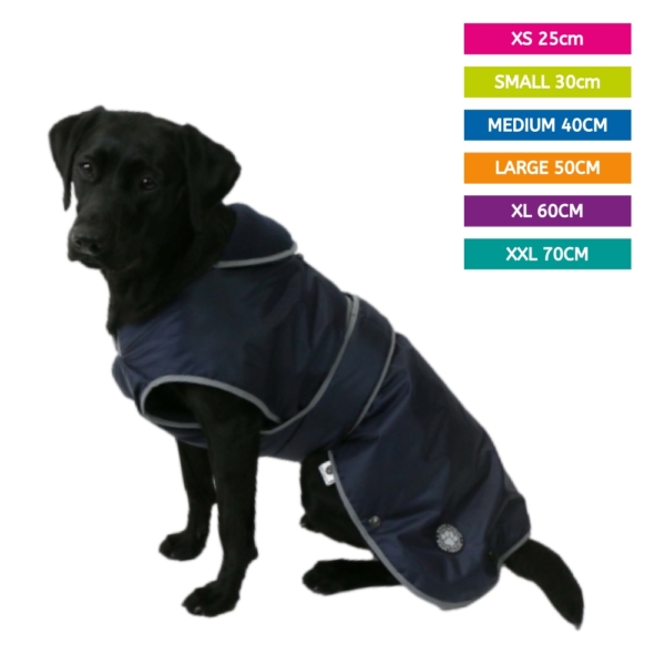 ANCOL Stormguard Blue Dog Coat