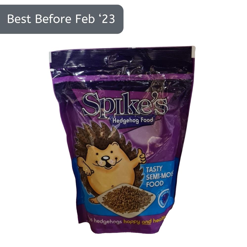 Spikes Semi Moist Hedgehog Food 550g [BB 02-2023]
