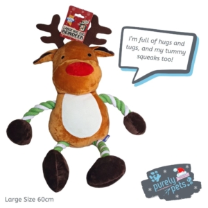 Good Boy Large Hug Tug Reindeer 60cm