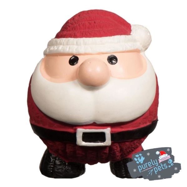 HuggleHounds Holiday Ruff Tex Santa 3"
