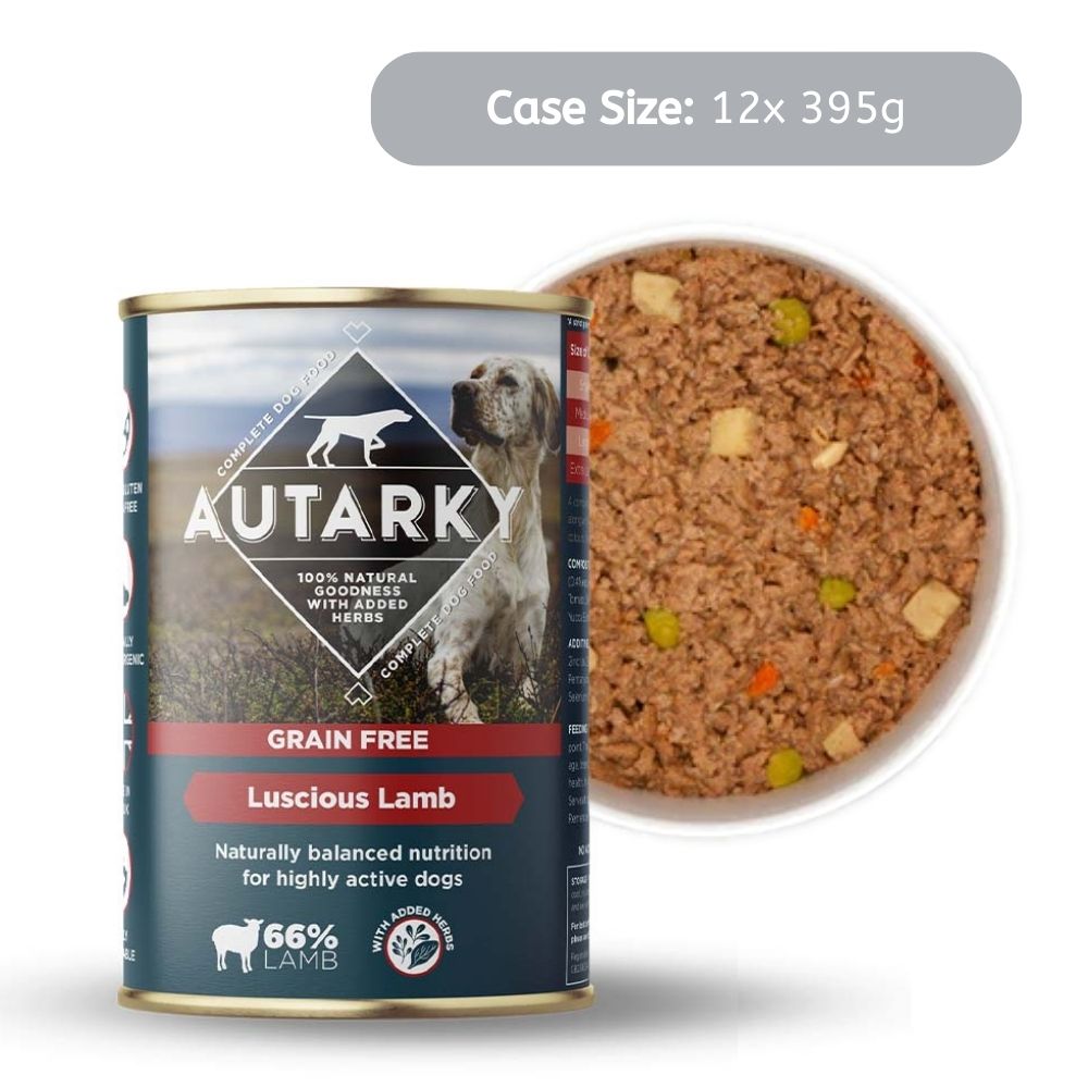 AUTARKY Grain Free Lamb Tins 12x395g