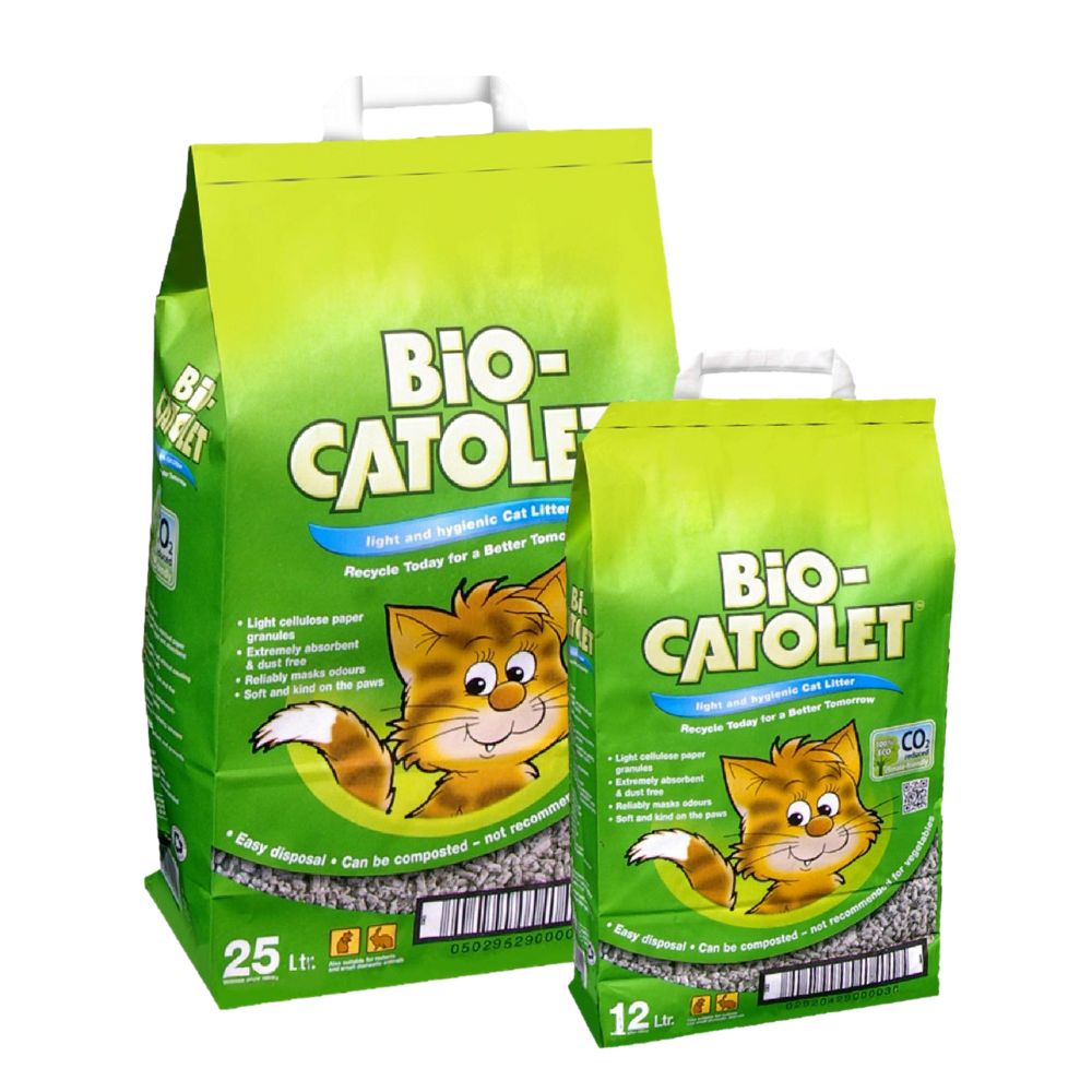 BIO-CATOLET Recycled Paper Litter