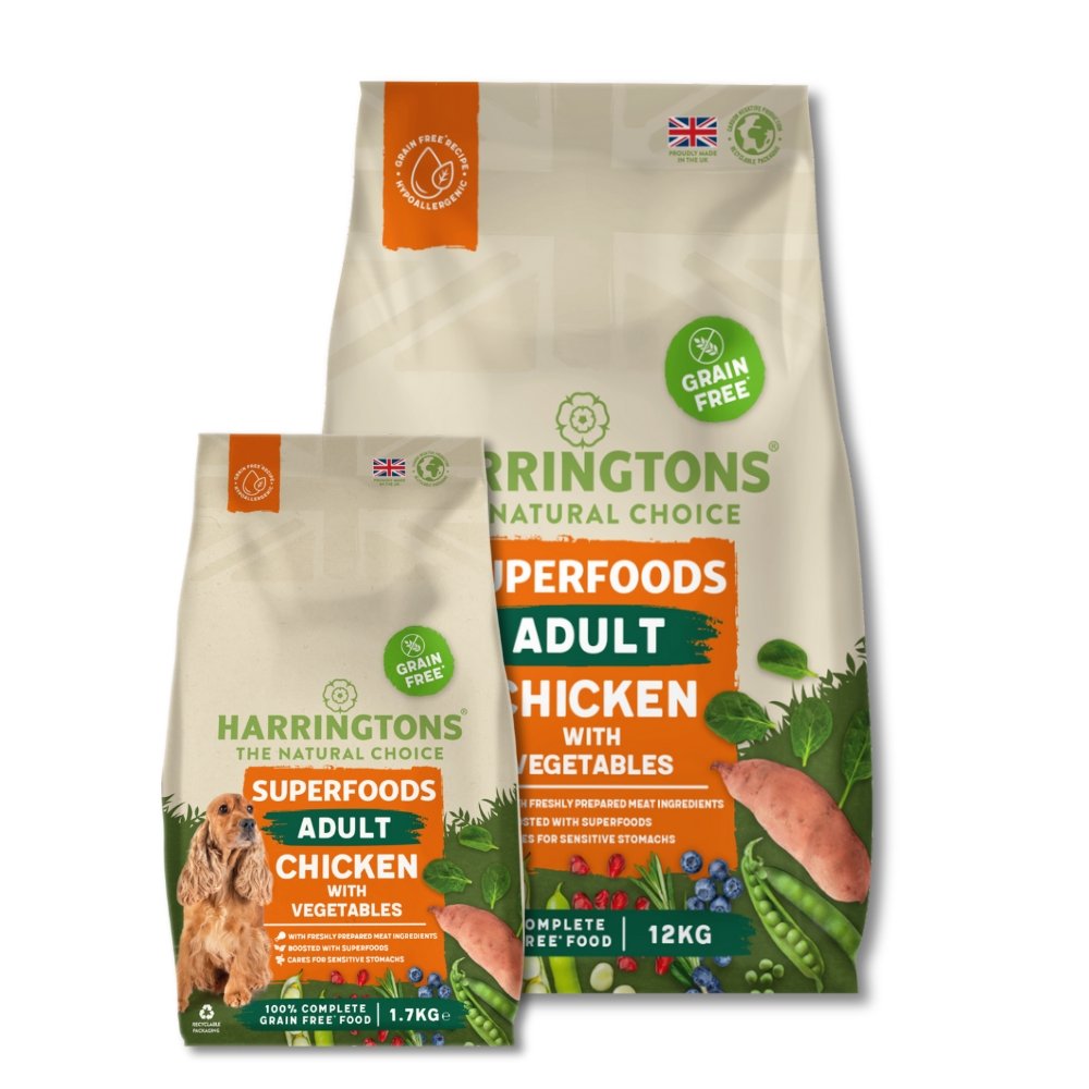 HARRINGTONS Superfoods Adult Dog Food Chicken with Vegetables
