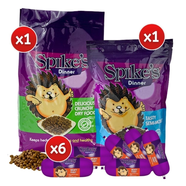 BUNDLE Spikes Hedgehog Food Variety Pack