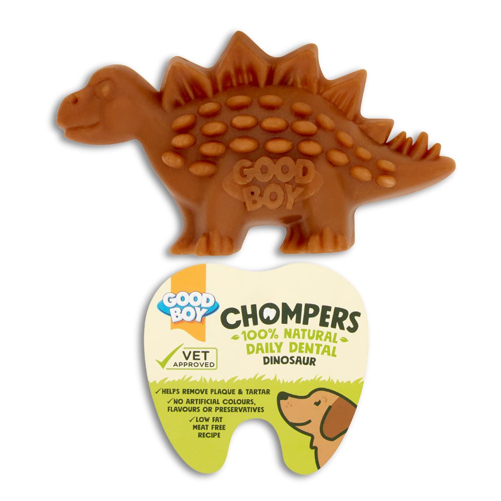 Good Boy CHOMPERS Dinosaur Dental Chew