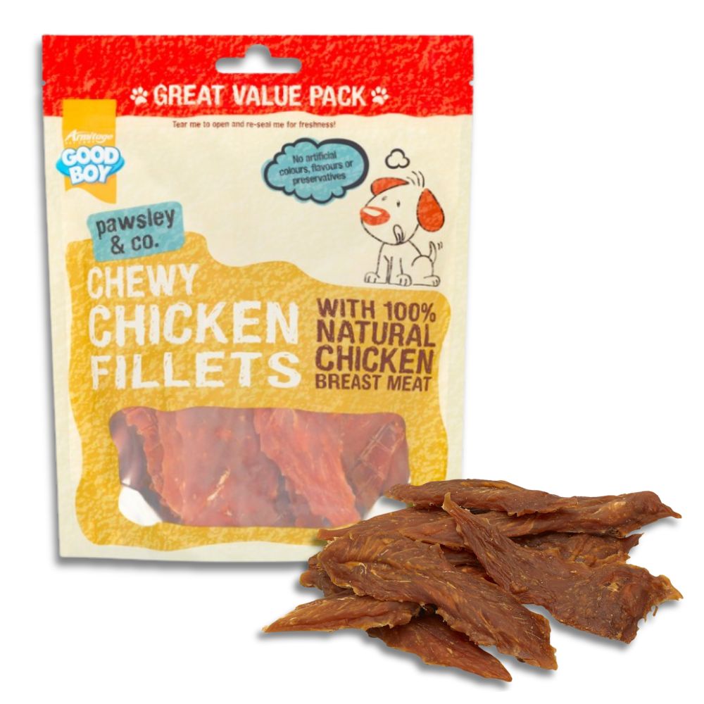 Good Boy Chewy Chicken Fillets VALUE PACK 320g