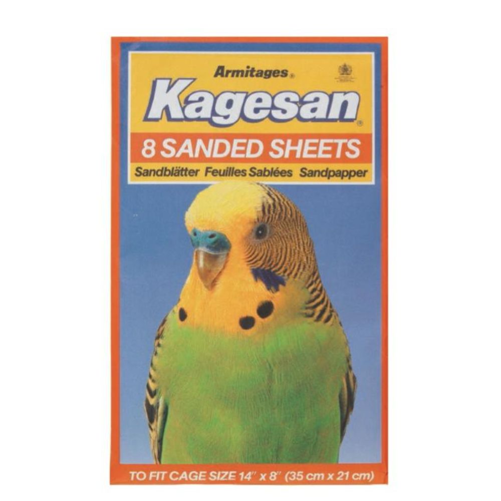 Kagesan Orange 8 Sanded Sheets 35cm x 21cm