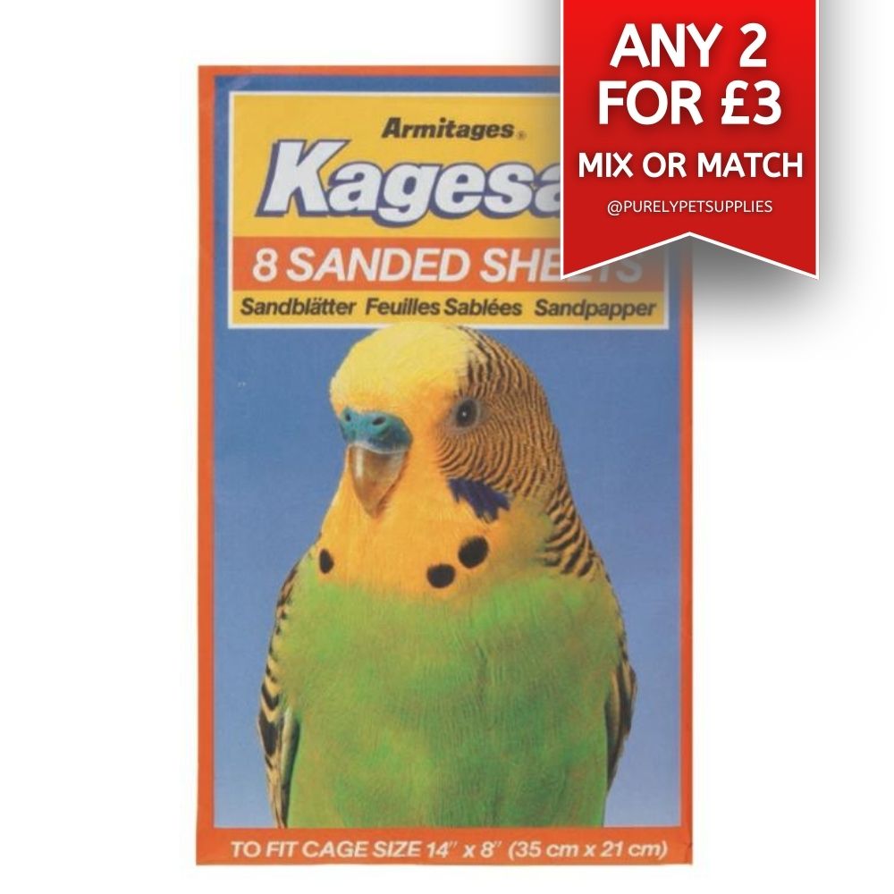 Kagesan Orange 8 Sanded Sheets Offer 2 for £3