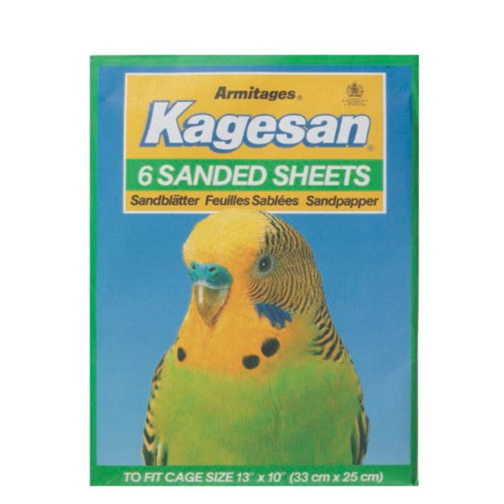 Kagesan Green 6 Sanded Sheets 33cm x 25cm